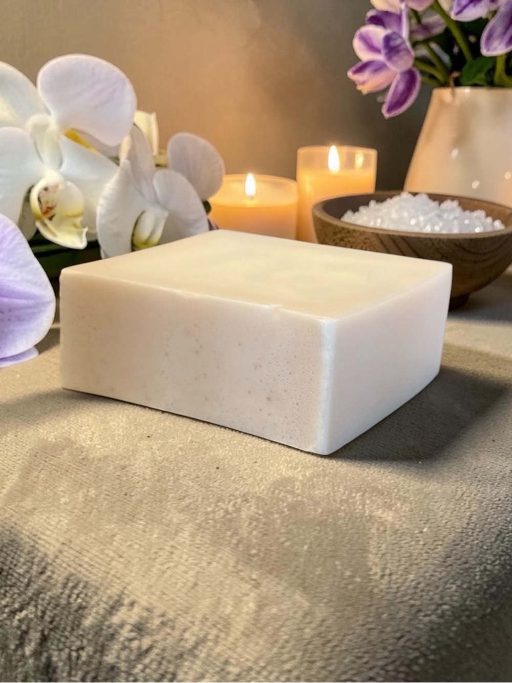 Goat Milk Soap Luxury Hydration Skincare Beauty by Orchid & Vine 1 Bar